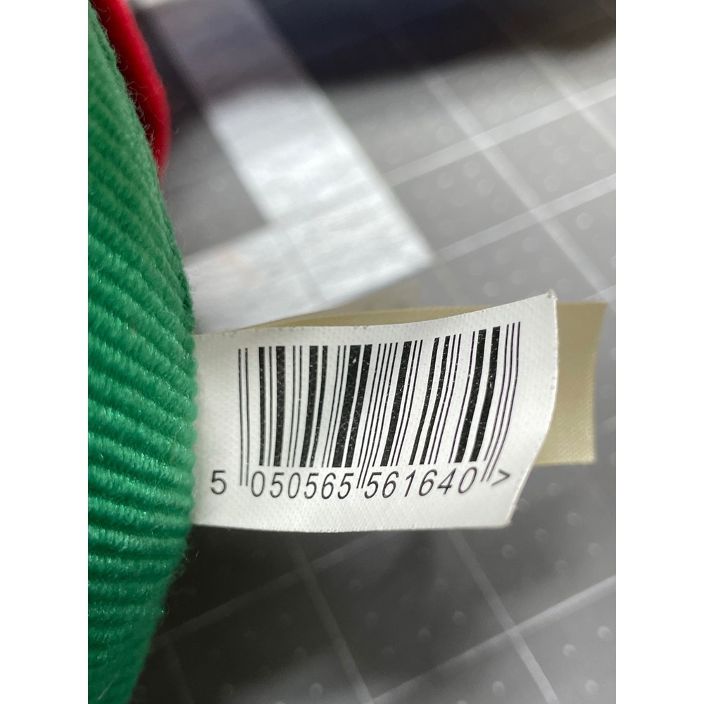 Snowflake Teddy Bear Brown‎ Red Green 2021 Holiday Christmas Striped Sweater - Picture 10 of 11